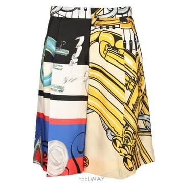 26FW Celine 숏츠 in 프린트 실크 twill RP0VB4P3514ML TP577973279