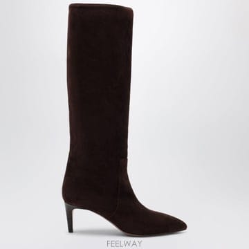 | Other Brand | 26FW �ĸ��ػ罺 Chocolate suede pointed toe ���� PX504XV003CI TP57726FW �ĸ��ػ罺 Chocolate suede pointed toe ���� PX504