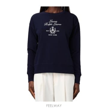 Ralph Lauren 26SS ���� �η� Maglia a girocollo con �ΰ� Lauren ���� �η� 200P03726026SS ���� �η� Maglia a girocollo con �ΰ� Lauren ����