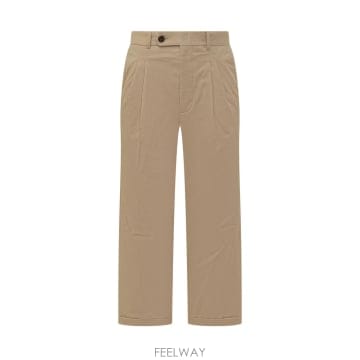 Drole de Monsieur 26SS ��ѵ幫�� Pantalon Cropped a Plis Coton JBP192CO214BG TP57026SS ��ѵ幫�� Pantalon Cropped a Plis Coton JBP192CO
