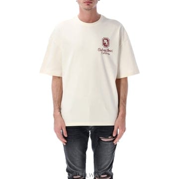 Amiri 26SS AMIRI Amiri MA Chateau ���������� ��ư Tee AMTOJR1062127 TP57426SS AMIRI Amiri MA Chateau ���������� ��ư Tee AMTOJR