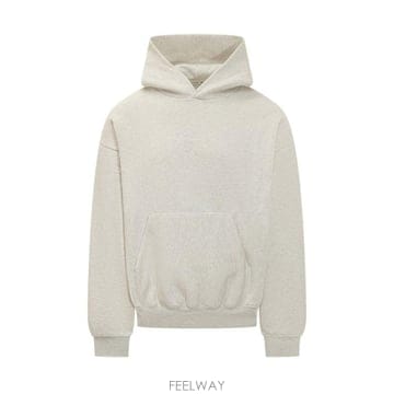 Fear of God �Ǿ� ���� �� ������ �ñ״�ó Ŭ���� �ĵ�Ƽ 192SP262054F HEATHER TP979500170�Ǿ� ���� �� ������ �ñ״�ó Ŭ���� �ĵ�Ƽ 192SP262054