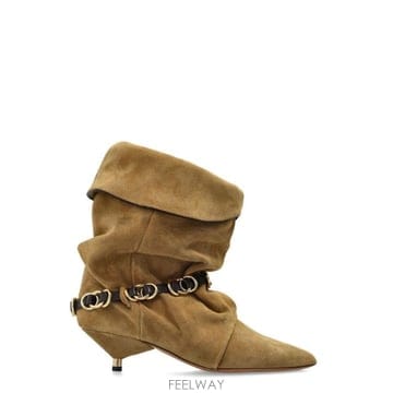 이자벨 마랑 에드릭 링 디테일 앵클 부츠 BO0285FAD3A04S TAUPE TP979570724