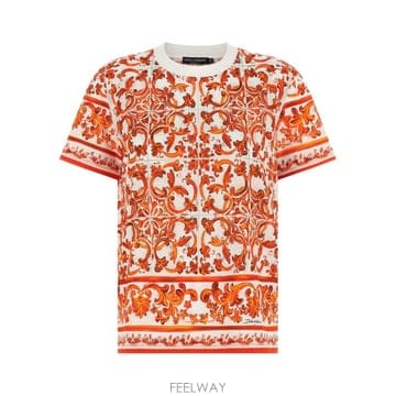 Dolce&Gabbana Dolce   Gabbana Majolica ����Ʈ ũ��� Ƽ���� F8V42TGDDT6 S9000 TP979Dolce   Gabbana Majolica ����Ʈ ũ��� Ƽ���� F8V42TGD