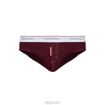 Dsquared2 로고 웨이스트밴드 브리프 D9L8063500 504 TP979492330