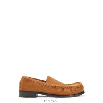 Dries Van Noten 라운드 토 슬립온 로퍼 2620217190106 712TAN TP97956061