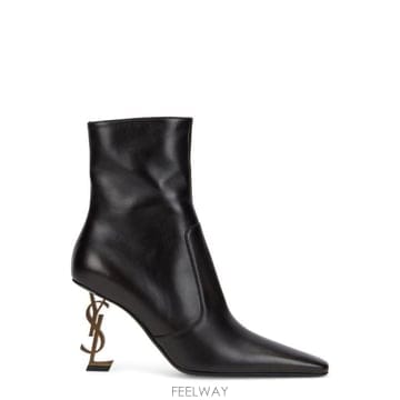 Saint Laurent 오피움 포인티드 토 앵클 부츠 A0027UAAGXG 2123 TP979571816