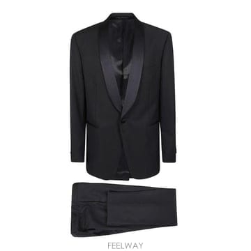 Lardini 숄라펠 턱시도 수트 SM5820E1PAE66311 850BLU TP979554975