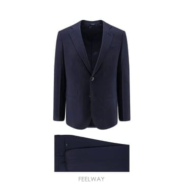 Giorgio Armani 투피스 싱글 브레스티드 수트 GM004604TE13592 UB109 TP97955