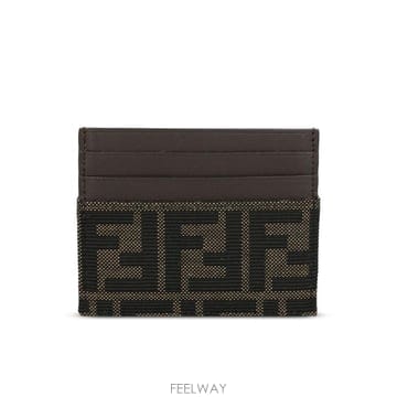 Fendi FF 자카드 카드 홀더 7M0164B16F F14YN TP979567535