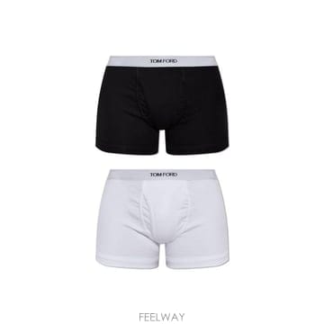 Tom Ford 로고 웨이스트밴드 박서 브리프 T4XC322700 999 TP979556477
