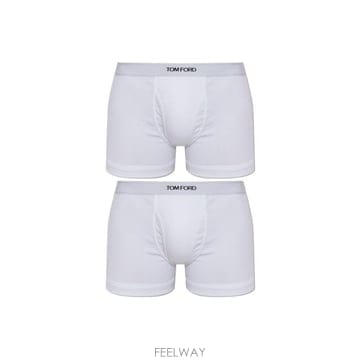 Tom Ford 로고 웨이스트밴드 박서 브리프 T4XC322700 100 TP979556214