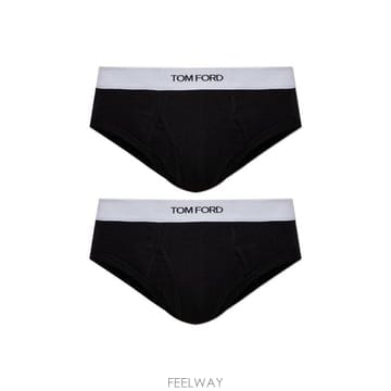 Tom Ford 로고 웨이스트밴드 브리프 T4XC122700 002 TP979556086