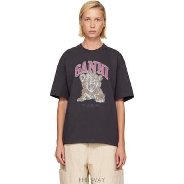 GANNI 26 FW ���� ���� Ÿ�̰� Ƽ���� 262144F11002126 FW ���� ���� Ÿ�̰� Ƽ���� 262144F110021