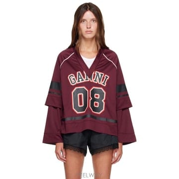 GANNI 26 FW ���� ���ǵ� �����ڶ� ���� ���̾�� Ƽ���� 262144F10000026 FW ���� ���ǵ� �����ڶ� ���� ���̾�� Ƽ���� 262144