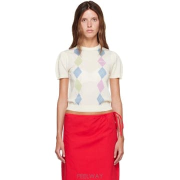 GANNI 26 FW ���� ���� ȭ��Ʈ �ư��� Ƽ���� 262144F09600226 FW ���� ���� ȭ��Ʈ �ư��� Ƽ���� 262144F096002