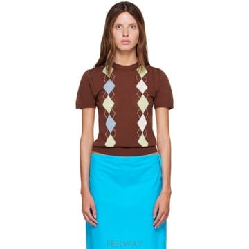 GANNI 26 FW ���� ���� �ư��� Ƽ���� 262144F09600026 FW ���� ���� �ư��� Ƽ���� 262144F096000