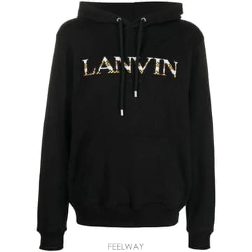 Lanvin 26 FW ���� �ΰ� �ڼ� �Ŀ�ġ ���� �ĵ�Ƽ RMHO0010J209A22 TP45677268826 FW ���� �ΰ� �ڼ� �Ŀ�ġ ���� �ĵ�Ƽ RMHO0010J209A2