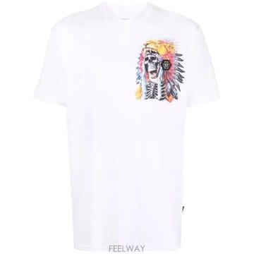 Philipp Plein 26 FW �ʸ��÷��� ���� ����Ʈ Ƽ���� SABCUTK0099PTE003N TP45705522426 FW �ʸ��÷��� ���� ����Ʈ Ƽ���� SABCUTK0099PTE003N