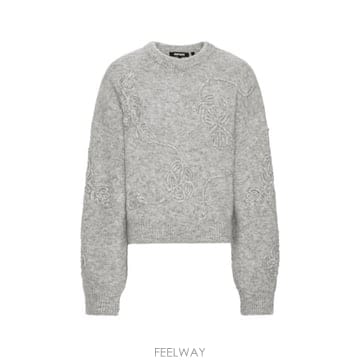 ROTATE 26FW ������Ʈ ������ 116606 1472 Light grey melange26FW ������Ʈ ������ 116606 1472 Light grey melange