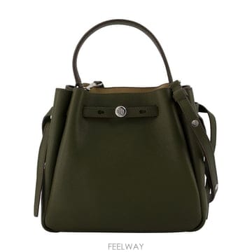 26 F/W 토리 버치 로미 버킷 지갑 TORY BURCH 레더 그린 B0732245562