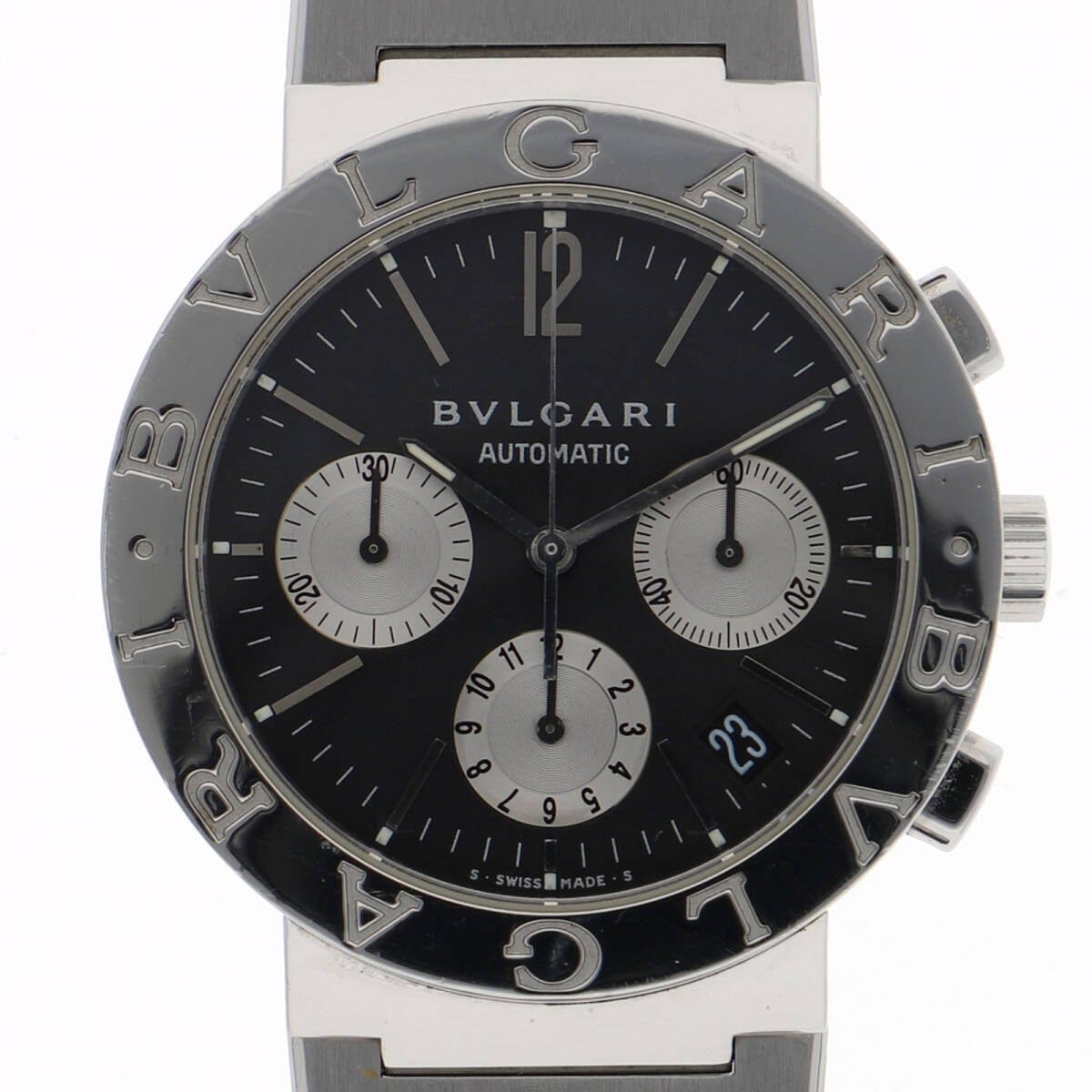 BVLGARI �Ұ��� BB38SSCH ũ�γ� �׷��� �ð� ���� 38 mm�Ұ��� BB38SSCH ũ�γ� �׷��� �ð� ���� 38 mm