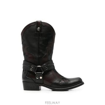 Versace ������ü harness detail embroidered boots 12127986876680 TP72463������ü harness detail embroidered boots 121279868766