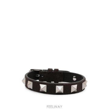 Valentino �߷�Ƽ�� ����ٴ� Rockstud suede bracelet 12127985893640 TP724622732�߷�Ƽ�� ����ٴ� Rockstud suede bracelet 121279858936
