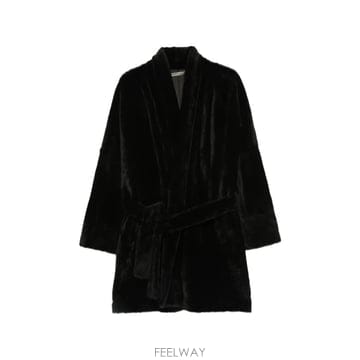 | Other Brand | Nour Hammour Raquel belted coat 12139809341704 TP724664950Nour Hammour Raquel belted coat 12139809341704 TP72466