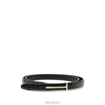 TOM FORD ������ T logo snakeskin effect belt 12139816321288 TP724664278������ T logo snakeskin effect belt 12139816321288 TP7