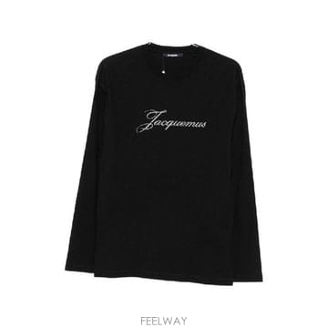 Jacquemus �׶�����Ÿ �ؿ� ��ũ���� ���� LOGO COTTON Ƽ���� TSU00351DAJ00289990�׶�����Ÿ �ؿ� ��ũ���� ���� LOGO COTTON Ƽ���� TSU00