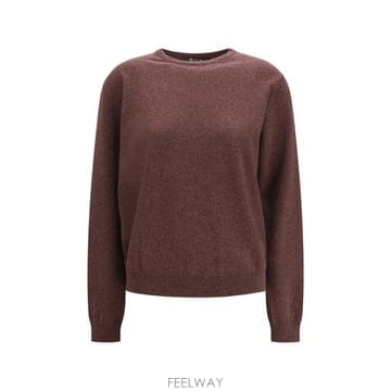 해외 이태리배송 AW26 로로피나아 여성 클래식 크루넥 베이비 캐시미어 스웨터 FAP6073_Q0CC