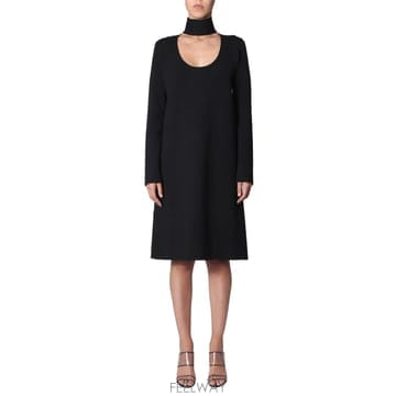 19 F/W 보테가 베네타 하이 넥 드레스 571955_VKBA010 B0040168029