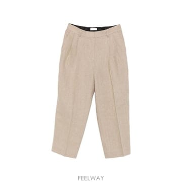 토템 린넨 트라우저