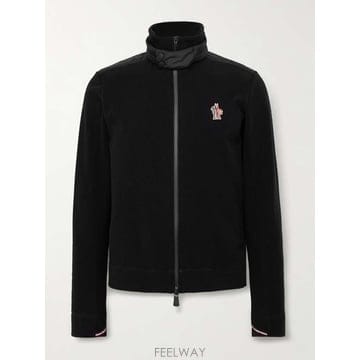 몽클레어 LOGOAPPLIQUED 쉘 후리스 자켓 8G00024 8 B0082123304