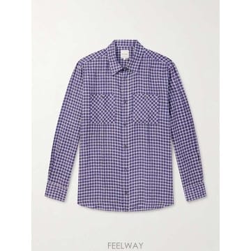 26 F/W 폴 스미스 체크 린넨 셔츠 M1R-602Z-V03066 B0081996040