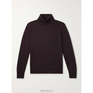 25 S/S 로로 피아나 가먼트다이드 베이비 캐시미어 롤넥 스웨터 F B0081663128