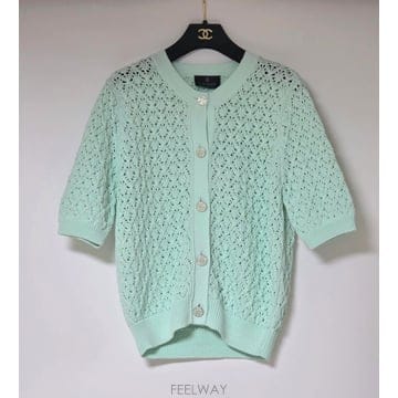 정가 67만 5천원! 랑방컬렉션 LANVIN COLLECTION 23 니트 가디건 (F)