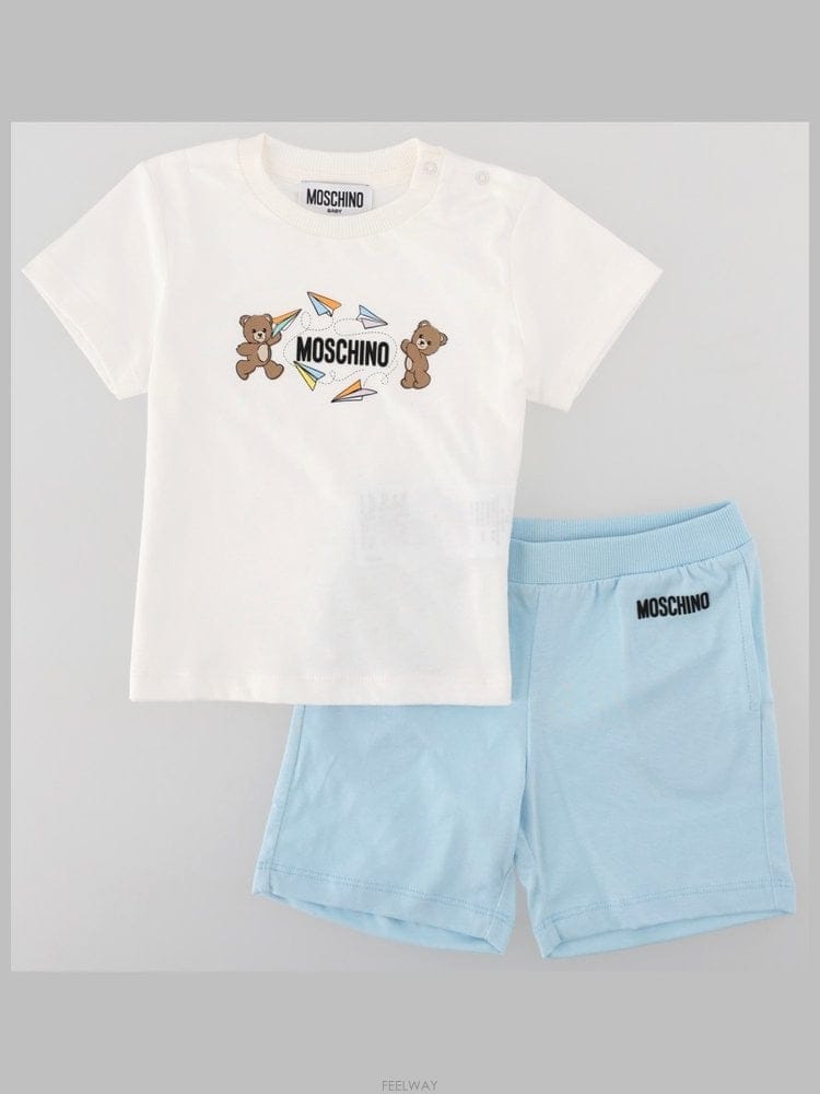 Moschino 26 S/S ��Ű�� Ƽ���� & SHORTSSET (KIDS ��ǰ)  B004206858726 S/S ��Ű�� Ƽ���� & SHORTSSET (KIDS ��ǰ)  B00420