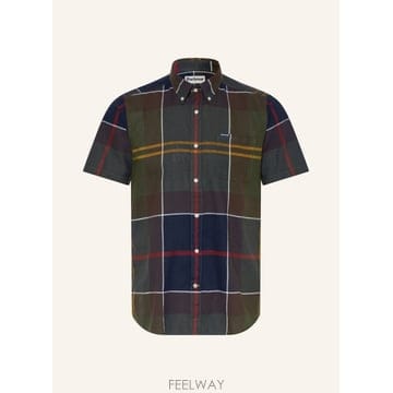 Barbour 쇼트 sleeve 셔츠 tailored 핏 100152582216001 TP575708815