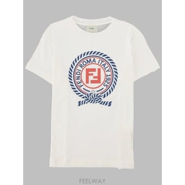 26 S/S 펜디 티셔츠 콘 STAMPA (KIDS 상품) JMI51 B0042068633