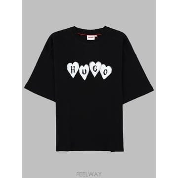 26 S/S 휴고 보스 티셔츠 콘 로고 (KIDS 상품) G01052 B0042068644