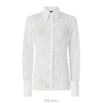 26SS 핀코 화이트 Coline 셔츠 106600A381Z05 TP570464742