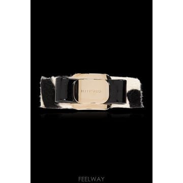 Ferragamo 26SS ����䷹ ��󰡸� Hair clip with engraved �ΰ� 340465FERMZEBRA79126SS ����䷹ ��󰡸� Hair clip with engraved �ΰ� 34