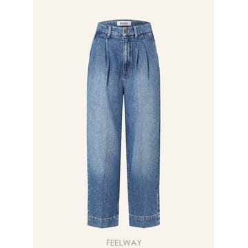 세르지오 로시 와이드 레그 jeans NOA CROP 100285546817000 TP575549482