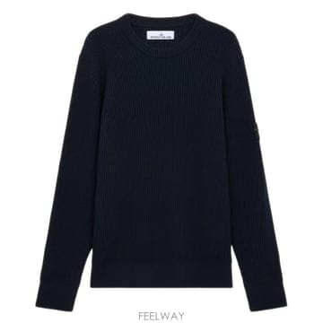 스톤아일랜드 로고 패치 남성 니트 K2S15 5100053 S00C2 V0020