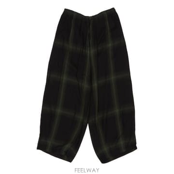 26 S/S 니들스 판탈로니 오버사이즈 A QUADRI NERI SX B0741981524