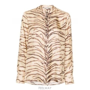 24FW 스텔라 매카트니 셔츠 With Tiger 프린트 6200393ES2109500 TP578082956