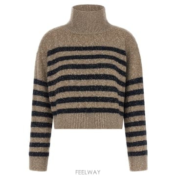 26FW 브루넬로 쿠치넬리 Dazzling Stripes 스웨터 MGY563704PCCJ15 TP576201