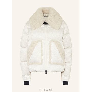 Moncler boucle 자켓 STOWE with glitter thread 100164766712000